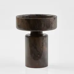 Schale by Angelo Mangiarotti, 1968, Marmor, schwarz mit weißer Äderung (Knoll Internatonal, New York), offered Oct 2026