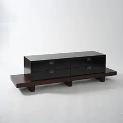 Sideboard 'Oscuro' by Christian Liaigre, 1997, Holzkastenkonstruktion, Wengeholz dunkel lasiert, Holz auf Mahagoni gebeizt, Bronzeblech (Christian Liaigre, Paris), sold Oct 2026