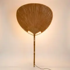 Stehleuchte 'Uchiwa I' by Ingo Maurer, 1973, Bambusrohr, Reispapier (Design M Ingo Maurer, München, 1970er Jahre), sold Jun 2026