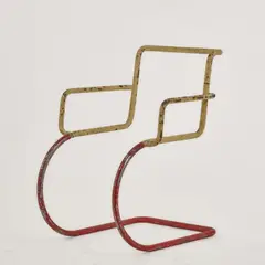Armlehnstuhlgestell by Franco Albini, 1930, 81,5 x 59 x 69 cm; Rohr: Ø 24 mm (H), sold Jun 2026