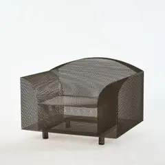 Armlehnsessel 'How High The Moon' by Shiro Kuramata, 1986, Streckmetall (Vitra, Birsfelden, 1990er Jahre), sold Jun 2026