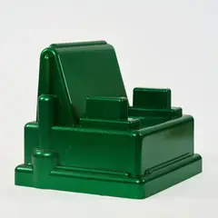 Sessel 'Roma' by Marco Zanini, 1986, Fiberglasverstärkter Kunststoff, irisierend grün (Memphis, Mailand), sold Jun 2026