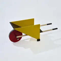 Kinderschubkarre 'Kruiwagen' by Gerrit Rietveld, 1923, van de Groenekan, Utrecht, 1970er Jahre (Gerard A), sold Mar 2026
