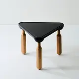 Beistelltisch 'Cacciavite' by Achille & Pier Giacomo Castiglioni, 1966, Buchenkernholz, Buchenholz, schwarz gebeizt (Fondazione Achille Castiglioni, Mailand, nach 2013), sold Mar 2026