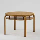 Tisch '70' by Alvar Aalto, 1933, Birkenholz, schichtverleimtes Birkenholz (Huonekalu-ja Rakennustyötehdas Oy, Turku für Artek, Helsinki (zugeschrieben)), sold Dec 2025