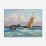 Nassau by Reynolds Beal, 1912, gouache and graphite on paper, sold Nov 2023