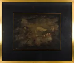 Untitled (Abstract) by Marie Taylor, 1960, watercolor, sold Sep 2026