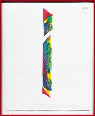 Lowell by Tom Holland, 1978, mixed media lithograph, sold Sep 2026
