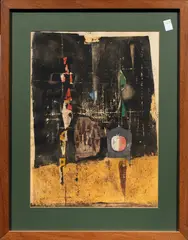 Untitled by Johnny Friedlander, aquatint, sold Sep 2026