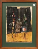 Untitled by Johnny Friedlander, aquatint, sold Sep 2026