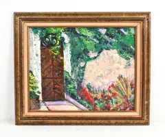Untitled by Toby Heller, Oil on board, sold Jun 2022