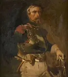 Portrait d'officier en cuirasse by Charles Édouard Armand-Dumaresq, Huile sur toile, sold Feb 2022