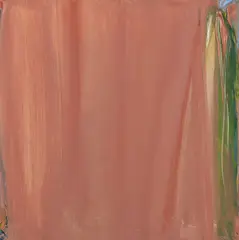 Rose de Toulouse au côté vert by Olivier Debré, 1997, Huile sur toile, sold Mar 2022