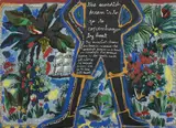 The Swedish dream by Ben, 1986, Acrylique sur tissu, sold Mar 2022