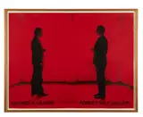 Pour Robert Self Gallery by Gilbert&George, 1976, Affiche publiée pour l'exposition "Photo - Sculpture" de la galerie Robert Self Gallery à Londres en 1976, sold Oct 2022