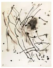 The Peabody Group, #9 by Al Taylor, 1992, Gouache, encre et crayon sur papier, sold Oct 2022