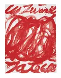 Tate Gallery by Cy Twombly, 2008, Sérigraphie en couleurs imprimée sur papier fort, sold Oct 2022