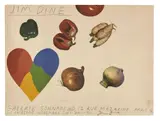 Galerie Sonnabend by Jim Dine, 1970, Lithographie offset en couleurs sur vélin, sold Oct 2022