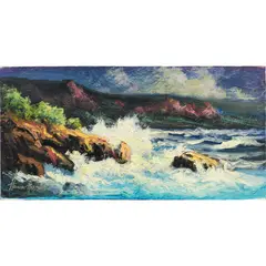 Untitled by Heinie Hartwig, oil on masonite, sold Sep 2026