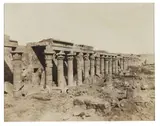 Temple d'Isis sur l'île de Philae - Égypte, 1853-1854 by John Beasley Greene, Épreuve sur papier salé, d'après négatif papier, sold Oct 2022