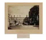 Commune de Paris - 1871 Ruines du Palais des Tuileries - Palais de Saint-Cloud incendié - Fort d'Issy by Alphonse Liébert - Ferrier & Lecadre, Cinq épreuves sur papier albuminé, contrecollées sur cartons, sold Oct 2022