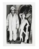 La belle et la bête by Françoise Huguier, 1985, Épreuve argentique d'époque, sold Oct 2022