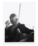 Samuel Beckett - Roissy, 1976 by Sarkis Zabunyan, Épreuve argentique d'époque sur papier Agfa, sold Oct 2022