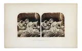 Group of shells by Fenton - Circa 1859-1860 by Roger Fenton, Vue stéréoscopique composée de deux épreuves sur papier albuminé, contrecollées sur carton., sold Oct 2022