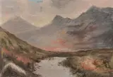 Paysage montagneux by Élisabeth Louise Vigée Le Brun, Pastel, sold Mar 2022
