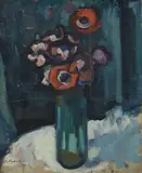 Petit bouquet dans un vase by Charles Camoin, 1909, Huile sur toile, sold Mar 2022
