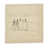 Le désert by Albert Marquet, Crayon sur papier, sold Mar 2022