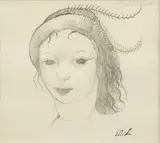 Charles d'Orléans by Marie Laurencin, Crayon sur papier, sold Mar 2022