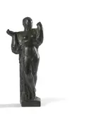 La danse debout by Charles Malfray, Bronze à patine brune, sold Mar 2022