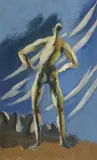 Le baigneur by Jean Lurçat, 1929, Huile sur toile, sold Mar 2022