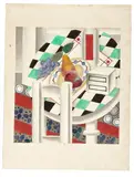 Nature morte aux poires by Joseph Csaky, circa 1920, Aquarelle et gouache sur papier, sold Mar 2022