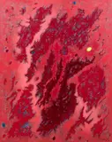 Hydra-Méridienne I by Gustave Singier, 1970-71, Huile sur toile, sold Jun 2022
