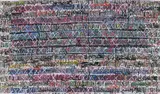 RNT + R by Charles Hossein Zenderoudi, 1975, Acrylique sur toile, sold Jun 2022