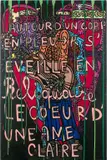 Autoportrait by Robert Combas, 1995, Acrylique sur toile, sold Jun 2022