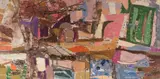 Composition 221 by François Baron-Renouard, 1964, Huile sur toile, sold Jun 2022