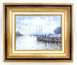 Untitled by Jean-Pierre Dubord, Oil on canvas, sold Sep 2022