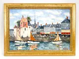 Untitled by Jean-Pierre Dubord, Oil on canvas, sold Sep 2022