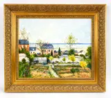 Untitled by Jean-Pierre Dubord, Oil on canvas, sold Sep 2022