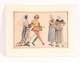 Untitled by Dan Sweeney, Watercolor, sold Sep 2022