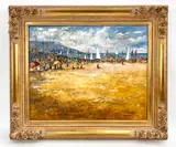 Untitled by Pedro Fraile, Oil on canvas, sold Sep 2022