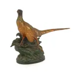 pheasant by Clovis Masson, bronze, sold Dec 2011