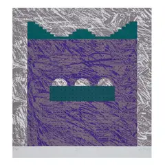 Scenarios for Luis Barragán no. 3 by Vicente Rojo Almazán, 1991, screenprint, sold Sep 2025