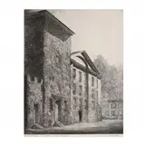 Masonic Temple, New Bern, North Carolina by Louis Orr, Etching, sold Aug 2019