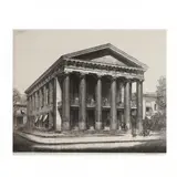 The Old Court House, Salisbury, North Carolina by Louis Orr, Etching, sold Aug 2019