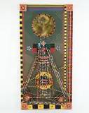 Untitled by Roland Roberge, Large mixed media, sold Aug 2022