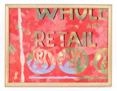 Untitled by Ralph Dubin, Gouache, sold Sep 2022
